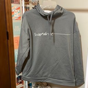 Grey nike hoodie